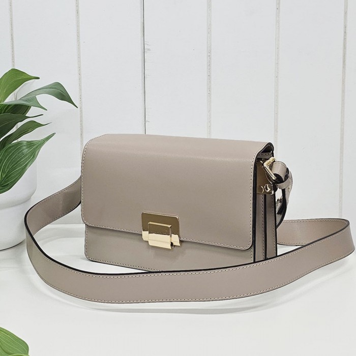 Geanta CrossBody Piele Naturala Nude - Noor