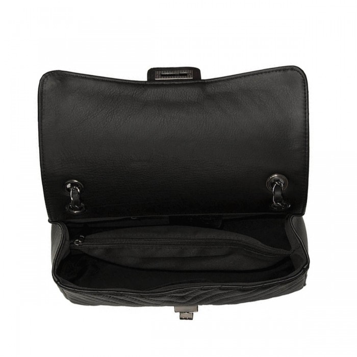 Geanta de Umar cu aspect matlasat Piele Bej - Menia