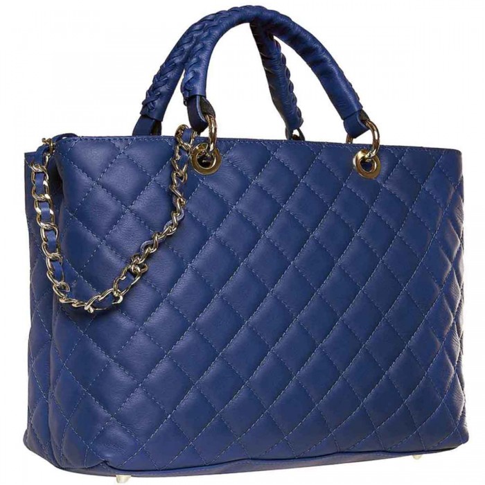 Geanta dama Piele matlasata Albastru Inchis - Inne