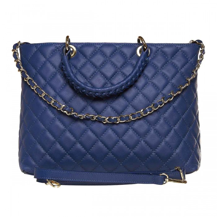 Geanta dama Piele matlasata Albastru Inchis - Inne