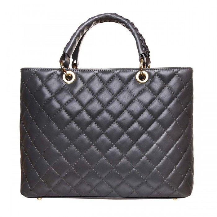 Geanta dama Piele matlasata Gri Inchis - Inne