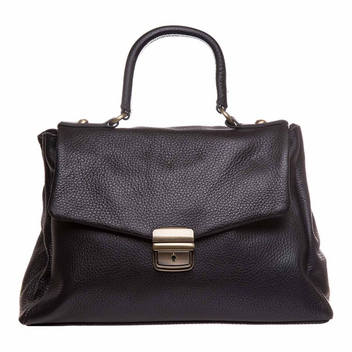 Geanta dama din Piele Naturala Neagra - Armina