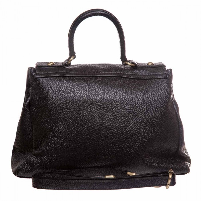 Geanta dama din Piele Naturala Neagra - Armina