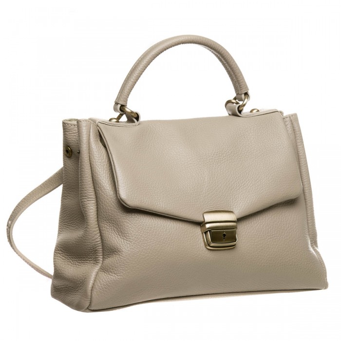 Geanta dama din Piele Naturala Nude - Armina