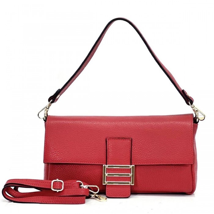 Geanta Femei Piele Rosie - Aruka