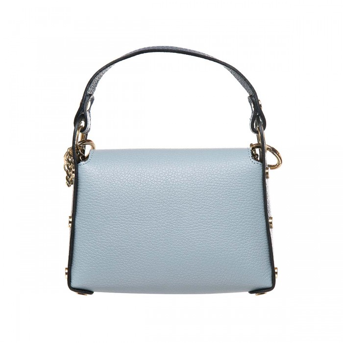 Geanta Mini Fashion din Piele Bleu - Juana