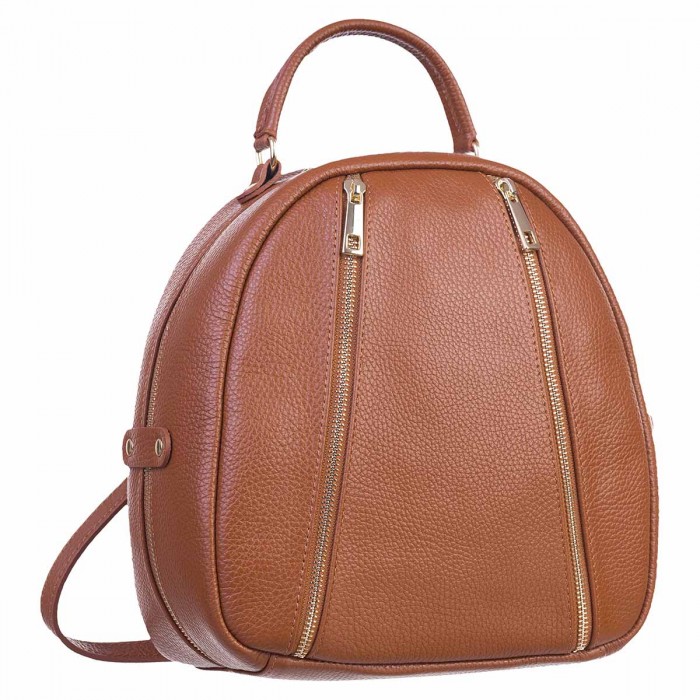 Rucsac Dama din Piele Naturala Maro - Amil