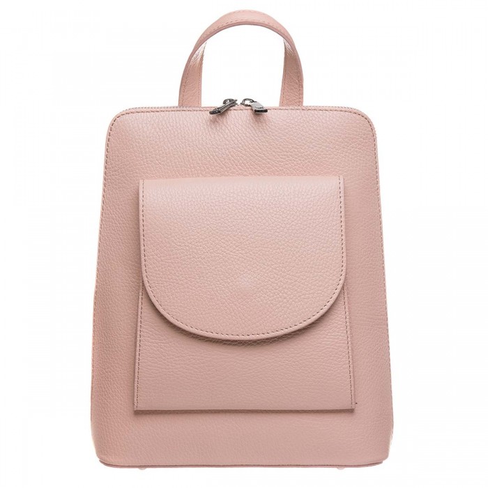 Rucsac Nude-Roze din Piele Naturala - Consuelo