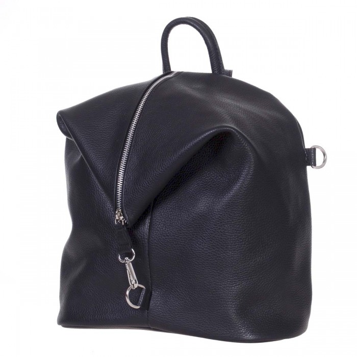 Rucsac din Piele Naturala Neagra - Betty