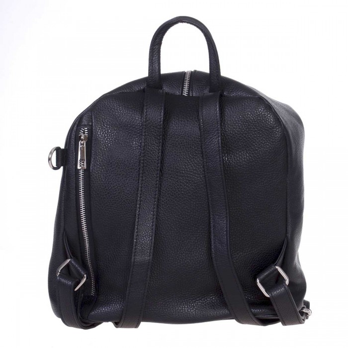 Rucsac din Piele Naturala Neagra - Betty