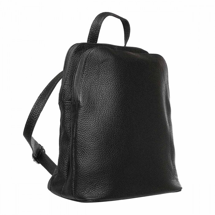 Rucsac Negru din Piele Naturala - Gracie