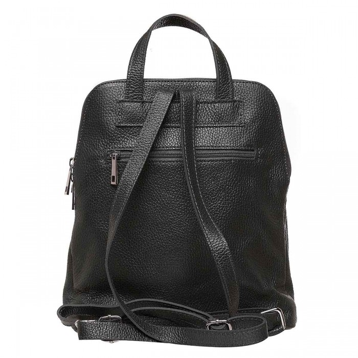 Rucsac Negru din Piele Naturala - Gracie