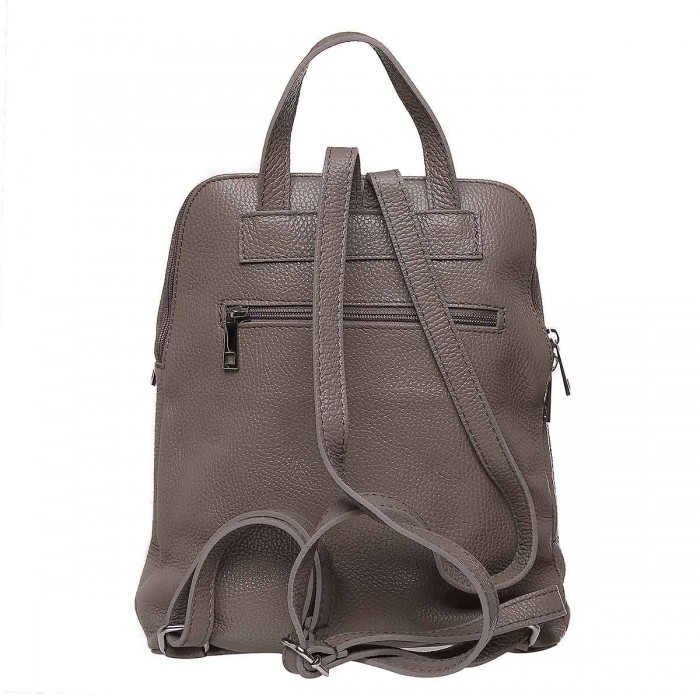 Rucsac Grej din Piele Naturala - Gracie