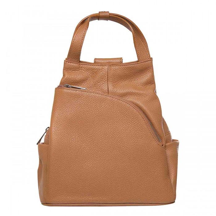 Rucsac Dama Practic din Piele Maro - Lola