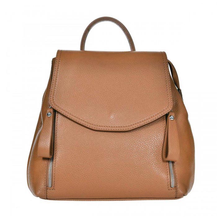 Rucsac Dama din Piele Naturala Maro - Nina