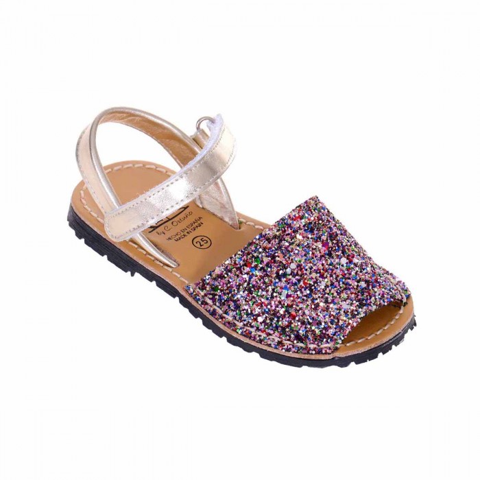 Sandale de Copii AVARCA din Glitter Multicolor - Ina