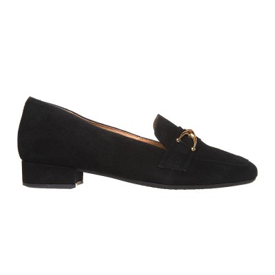 Pantofi Negri Dama Loafers din Piele - Arian